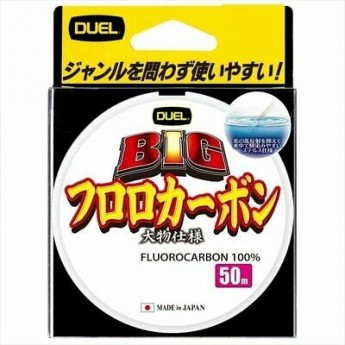 Леска YO-ZURI DUEL BIG FLUOROCARBON 100% 50m #16 25kg (0.660mm)