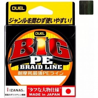 Плетеный шнур YO-ZURI DUEL BIG PE BRAID LINE 135m Dark Green #2.5 16kg (0.27mm)