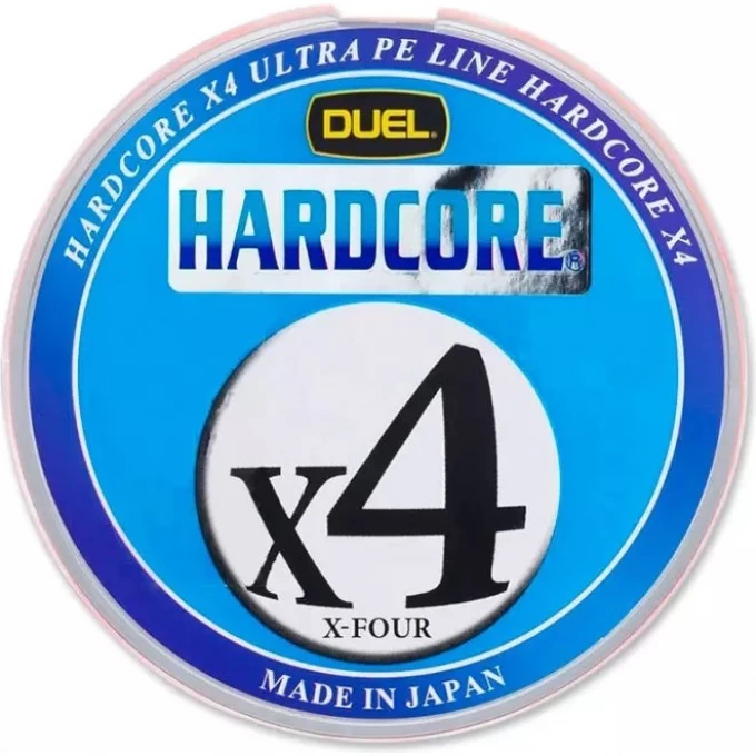 Плетеный шнур YO-ZURI DUEL PE HARDCORE X4 200m #0.6 5COLOR-YELLOW MARKING 5.4Kg (0.132mm) H3245N-5CBL Плетеный шнур YO-ZURI DUEL PE HARDCORE X4 200m #0.6 5COLOR-YELLOW MARKING 5.4Kg (0.132mm) H3245N-5CBL
