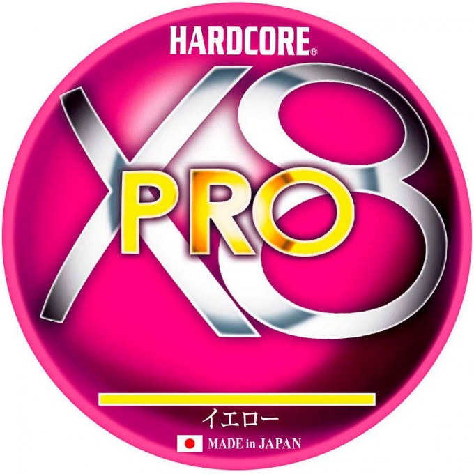 Плетеный шнур YO-ZURI DUEL PE HARDCORE X8 200m Silver #0.6 (0.132mm) 5.8kg H3255-S Плетеный шнур YO-ZURI DUEL PE HARDCORE X8 200m Silver #0.6 (0.132mm) 5.8kg H3255-S