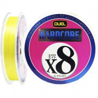 Шнур YO-ZURI PE HARDCORE X8 PRO DUEL 1.2/0.19мм 12.0кг 150м