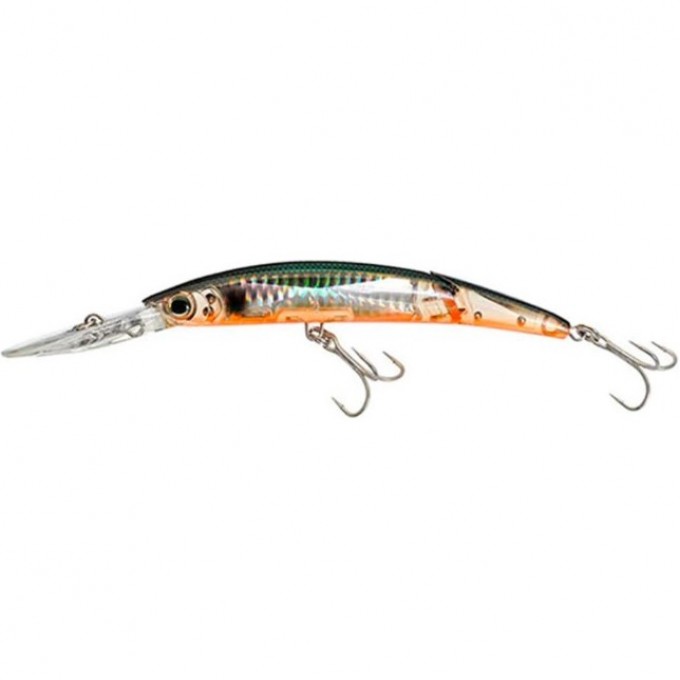 Воблер YO-ZURI CRYSTAL 3D MINNOW DEEP DIVER JOINTED F1155 130F GHGT F1155-GHGT Воблер YO-ZURI CRYSTAL 3D MINNOW DEEP DIVER JOINTED F1155 130F GHGT F1155-GHGT