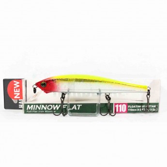 Воблер YO-ZURI DUEL HARDCORE MINNOW FLAT 110F 110mm R1361 HCR Воблер YO-ZURI DUEL HARDCORE MINNOW FLAT 110F 110mm R1361 HCR